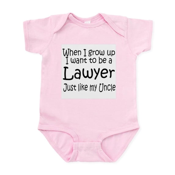 CafePress - WIGU Lawyer Uncle Infant Bodysuit - Baby Light Bodysuit, Size Newborn - 24 Months