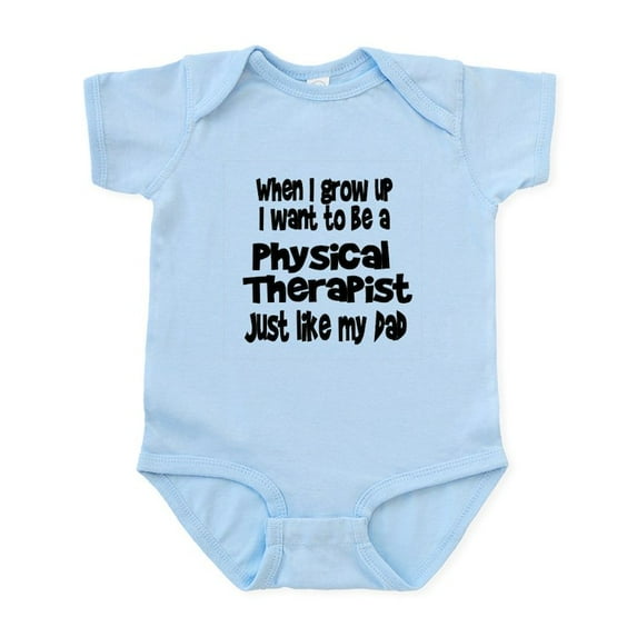 CafePress - WIGU PT Dad Infant Bodysuit - Baby Light Bodysuit, Size Newborn - 24 Months