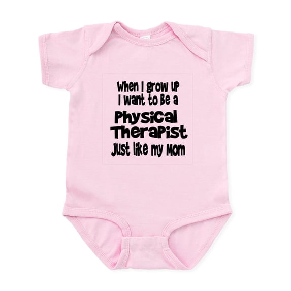 CafePress - WIGU PT Mom Infant Bodysuit - Baby Light Bodysuit, Size Newborn - 24 Months
