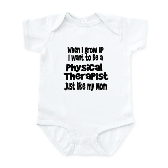 CafePress - WIGU PT Mom Infant Bodysuit - Baby Light Bodysuit, Size Newborn - 24 Months