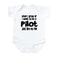 thumbnail image 1 of CafePress - WIGU Pilot Dad Infant Bodysuit - Baby Light Bodysuit, Size Newborn - 24 Months, 1 of 4