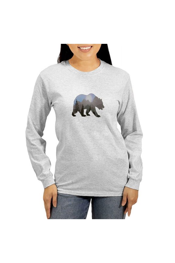 - WILDERNESS WANDERER Long Sleeve T Shirt - Women's Long Sleeve Graphic Casual T-Shirt
