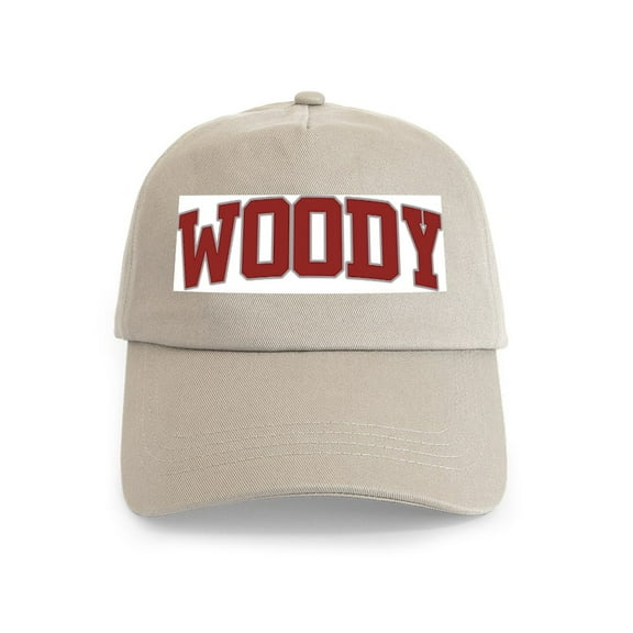 CafePress - WOODY Design Cap - Adjustable 100% Brushed Unisex Casual Cotton Baseball Cap, Beige, 1