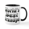 thumbnail image 1 of CafePress - WORLDS BEST Grandpa Mug - 11 oz Ceramic Mug - Novelty Coffee Tea Cup, 1 of 4