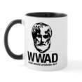 thumbnail image 1 of CafePress - WWAD Waht Would Aristotle Do? Mug - 11 oz Ceramic Mug - Novelty Coffee Tea Cup, 1 of 3
