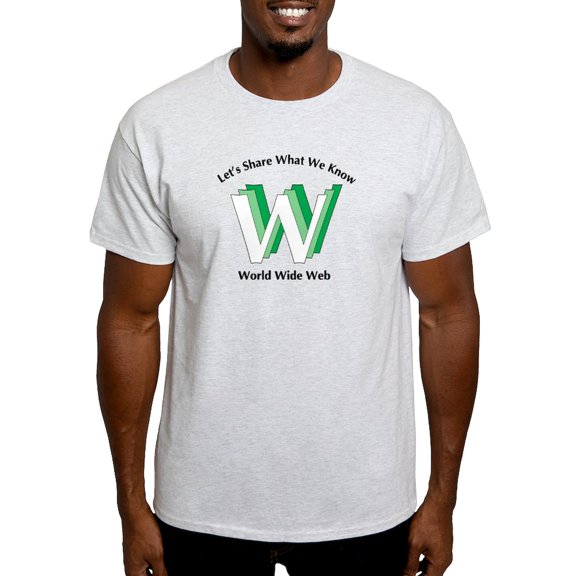 CafePress - WWW Let's Share What We Know Light T S - Men's Classic Graphic T-Shirt