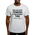 thumbnail image 1 of CafePress - Wagner Trombone Quote Light T Shirt - Men's Classic Graphic T-Shirt, 1 of 4