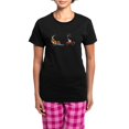 thumbnail image 1 of CafePress - Wagon Buddies Pajamas - Women's Short Sleeve Print T-Shirt and Pants Dark Cotton Pajama Set, 1 of 7