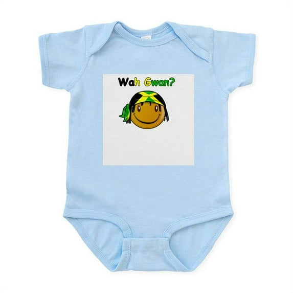 CafePress - Wah Gwan? Jamaican Slang Infant Bodysuit - Baby Light Bodysuit, Size Newborn - 24 Months