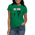 thumbnail image 1 of CafePress - Wait, What? Women's Dark T Shirt - Women's Traditional Fit Dark T-Shirt, 1 of 4