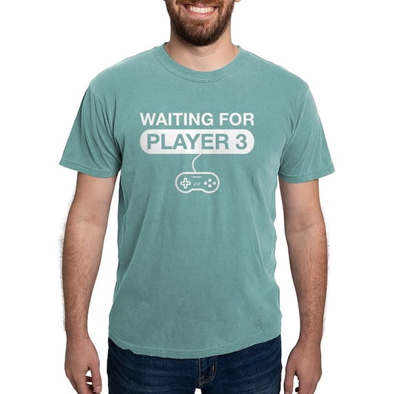 CafePress - Waiting For Player 3 T Shirt - Mens Comfort Colors Shirt