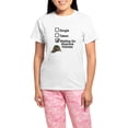 thumbnail image 1 of CafePress - Waiting For Sherlock Pajamas - Women's Short Sleeve Print T-Shirt and Pants Light Cotton Pajama Set, 1 of 7