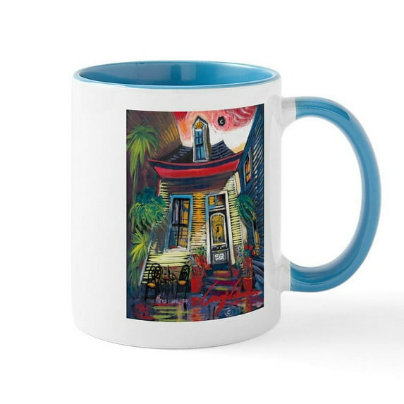 CafePress - Waiting For You' Designs Mug - 11 oz Ceramic Mug - Novelty Coffee Tea Cup