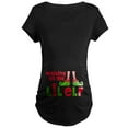 thumbnail image 1 of CafePress - Waiting On Little Elf Maternity T Shirt - Maternity Dark T-Shirt, 1 of 3