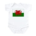 thumbnail image 1 of CafePress - Wales Flag Infant Bodysuit - Baby Light Bodysuit, Size Newborn - 24 Months, 1 of 4