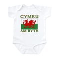 thumbnail image 1 of CafePress - Wales For Ever Infant Bodysuit - Baby Light Bodysuit, Size Newborn - 24 Months, 1 of 4