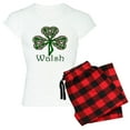 thumbnail image 1 of CafePress - Walsh Shamrock Women's Light Pajamas - Women's Short Sleeve Print T-Shirt and Pants Light Cotton Pajama Set, 1 of 7