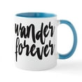 thumbnail image 1 of CafePress - Wander Forever - 11 oz Ceramic Mug - Novelty Coffee Tea Cup, 1 of 4