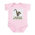 thumbnail image 1 of CafePress - Wanna Play Saxophone Infant Bodysuit - Baby Light Bodysuit, Size Newborn - 24 Months, 1 of 4