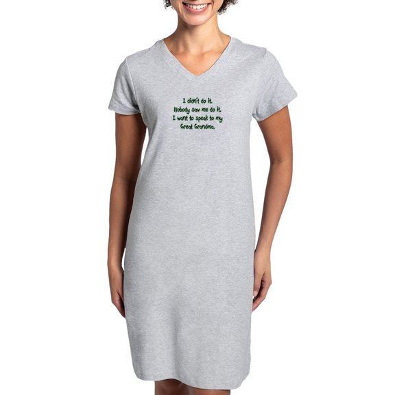 CafePress - Want To Speak To Great Grandm - Women's Nightshirt