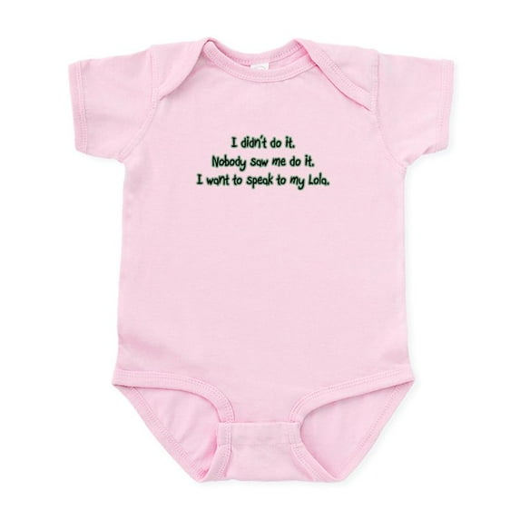 CafePress - Want To Speak To Lola Infant Bodysuit - Baby Light Bodysuit, Size Newborn - 24 Months