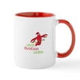 thumbnail image 1 of CafePress - Warm Chirstmas Wishes Mugs - 11 oz Ceramic Mug - Novelty Coffee Tea Cup, 1 of 4