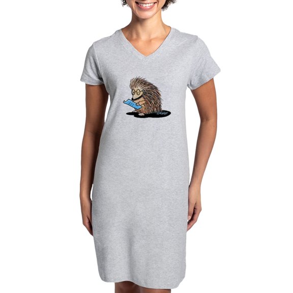 CafePress - Warm Fuzzy Porcupine - Women's Nightshirt