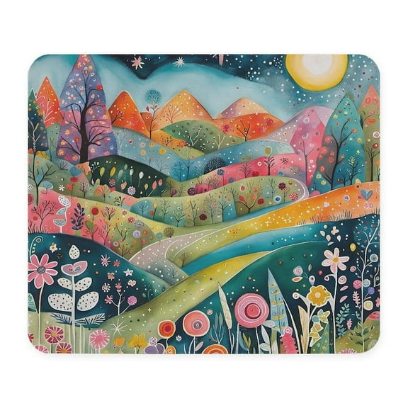 CafePress - Warm Spring Night - Non-slip Rubber Mousepad, Gaming Mouse Pad