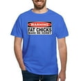 thumbnail image 1 of CafePress - Warning Fat Chicks Make Me Horny Dark T Shirt - Men's Classic Graphic Cotton T-Shirt, 1 of 4