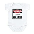 thumbnail image 1 of CafePress - Warning I Have A Hot Uncle Baby Infant Bodysuit - Baby Light Bodysuit, Size Newborn - 24 Months, 1 of 4