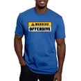 thumbnail image 1 of CafePress - Warning Offensive Lockou T Shirt - Men's Fitted T-Shirt, 1 of 4