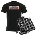 thumbnail image 1 of CafePress - Warning Offensive Men's Dark Pajamas - Men's Dark Loose Fit Cotton Pajama Set, 1 of 7