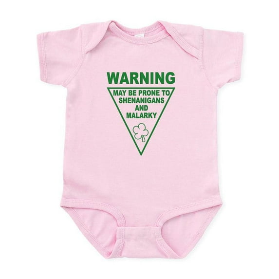 CafePress - Warning Shenanigans And Malar Infant Bodysuit - Baby Light Bodysuit, Size Newborn - 24 Months