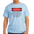thumbnail image 1 of CafePress - Warning T Shirt - Men's Classic Graphic T-Shirt, 1 of 4