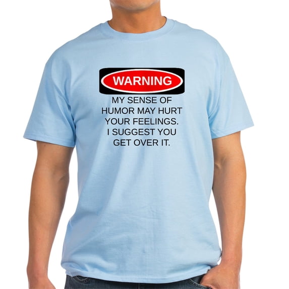CafePress - Warning T Shirt - Men's Classic Graphic T-Shirt