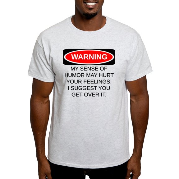 CafePress - Warning T Shirt - Men's Classic Graphic T-Shirt