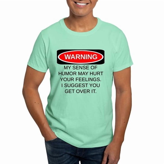 CafePress - Warning T Shirt - Men's Classic Cotton T-Shirts