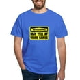 thumbnail image 1 of CafePress - Warning Yell At Video Games T Shirt - Men's Classic Graphic Cotton T-Shirt, 1 of 4
