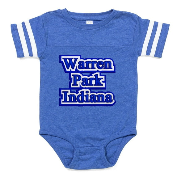 CafePress - Warren Park Indiana - Cute Infant Baby Football Bodysuit