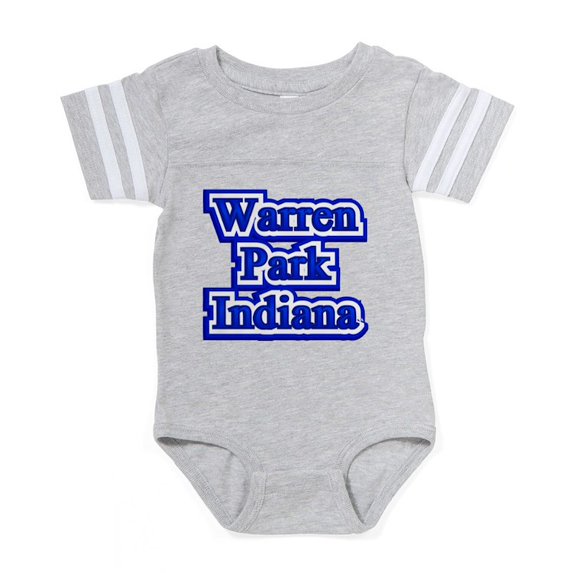 CafePress - Warren Park Indiana - Cute Infant Baby Football Bodysuit