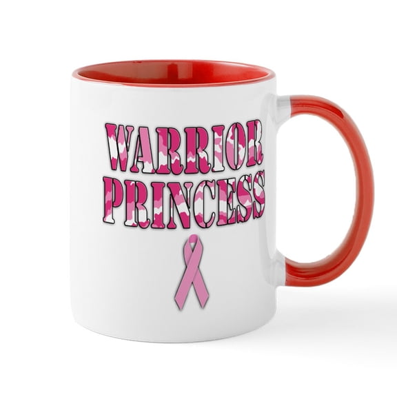 CafePress - Warrior Princess Mug - 11 oz Ceramic Mug - Novelty Coffee Tea Cup
