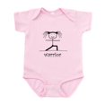 thumbnail image 1 of CafePress - Warrior Yoga Pose: Infant Bodysuit - Baby Light Bodysuit, Size Newborn - 24 Months, 1 of 4