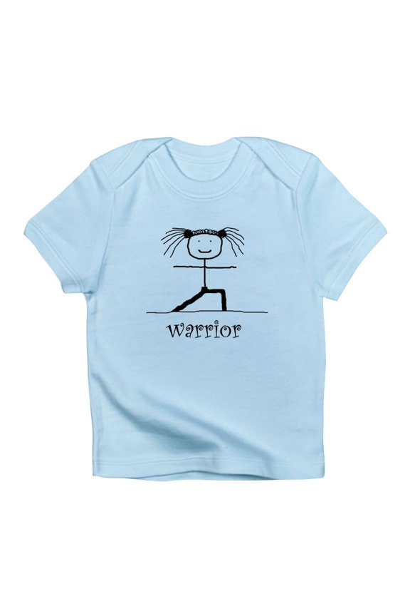 - Warrior Yoga Pose: Infant T Shirt - Infant T-Shirt
