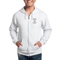thumbnail image 1 of CafePress - Warrior Yoga Pose: Zip Hoodie - Zip Hoodie, Classic Hooded Sweatshirt with Metal Zipper, 1 of 4