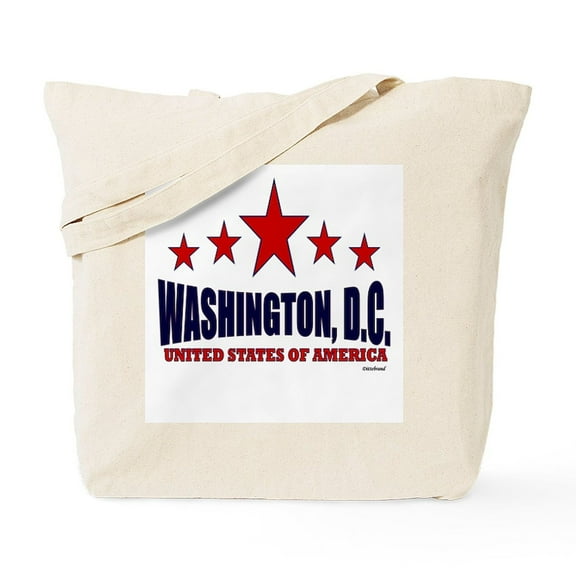 CafePress - Washington, D.C. Tote Bag - Unisex Canvas Tote Bag, Beige, 1-Piece