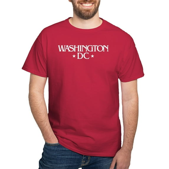 CafePress - Washington DC Dark T Shirt - Men's Classic Graphic Cotton T-Shirt
