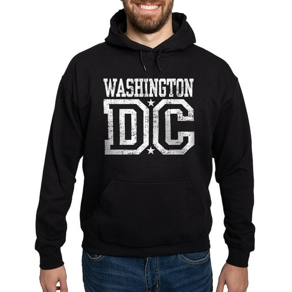 CafePress - Washington DC Hoodie (Dark) - Pullover Hoodie, Classic, Comfortable Hooded Sweatshirt
