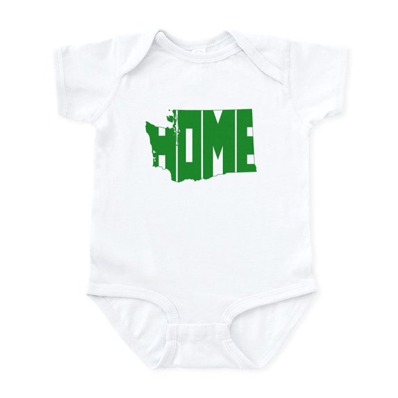 CafePress - Washington Home Infant Bodysuit - Baby Light Bodysuit, Size Newborn - 24 Months