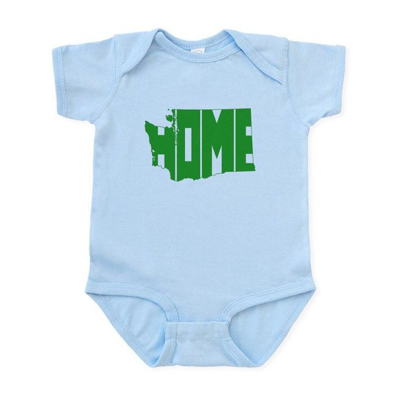 CafePress - Washington Home Infant Bodysuit - Baby Light Bodysuit, Size Newborn - 24 Months