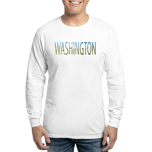 CafePress - Washington State Long Sleeve T Shirt - Unisex Cotton Long Sleeve T-Shirt